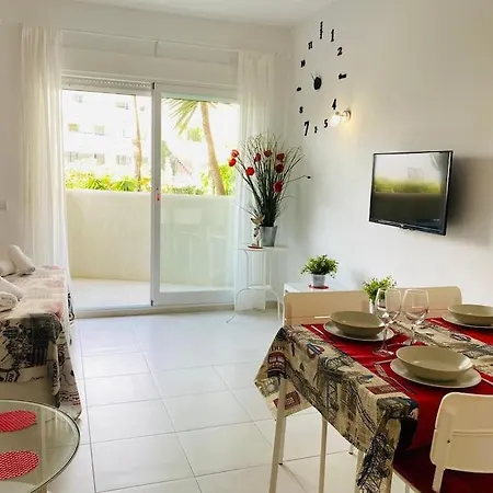 Benalbeach - Precioso Estudio En Con Piscinas, Parque Acuatico Y Zonas De Ocio, Playa A 100 Metros *